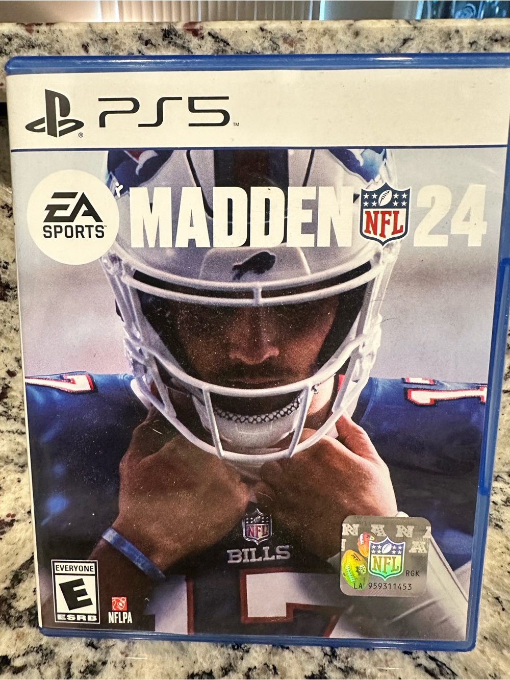 Madden NFL 24 (PS5) — EA Sports — Blue Cover